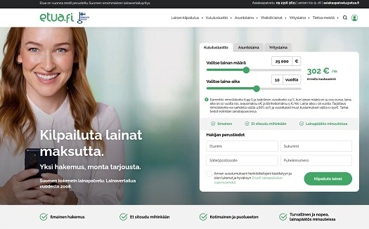 Etua on toiminut Suomessa vuodesta 2008